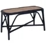 Chillvert Parma Rattan Gartenstuhl 78x37x43 Cm unisex, Black, 78 x 37 x 43cm