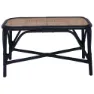 Chillvert Parma Rattan Gartenstuhl 78x37x43 Cm unisex, Black, 78 x 37 x 43cm