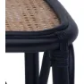 Chillvert Parma Rattan Gartenstuhl 78x37x43 Cm unisex, Black, 78 x 37 x 43cm
