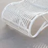 Chillvert Parma Rattan Sonnenliege 61x94x85 Cm, White, One Size