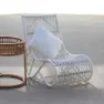Chillvert Parma Rattan Sonnenliege 61x94x85 Cm, White, One Size