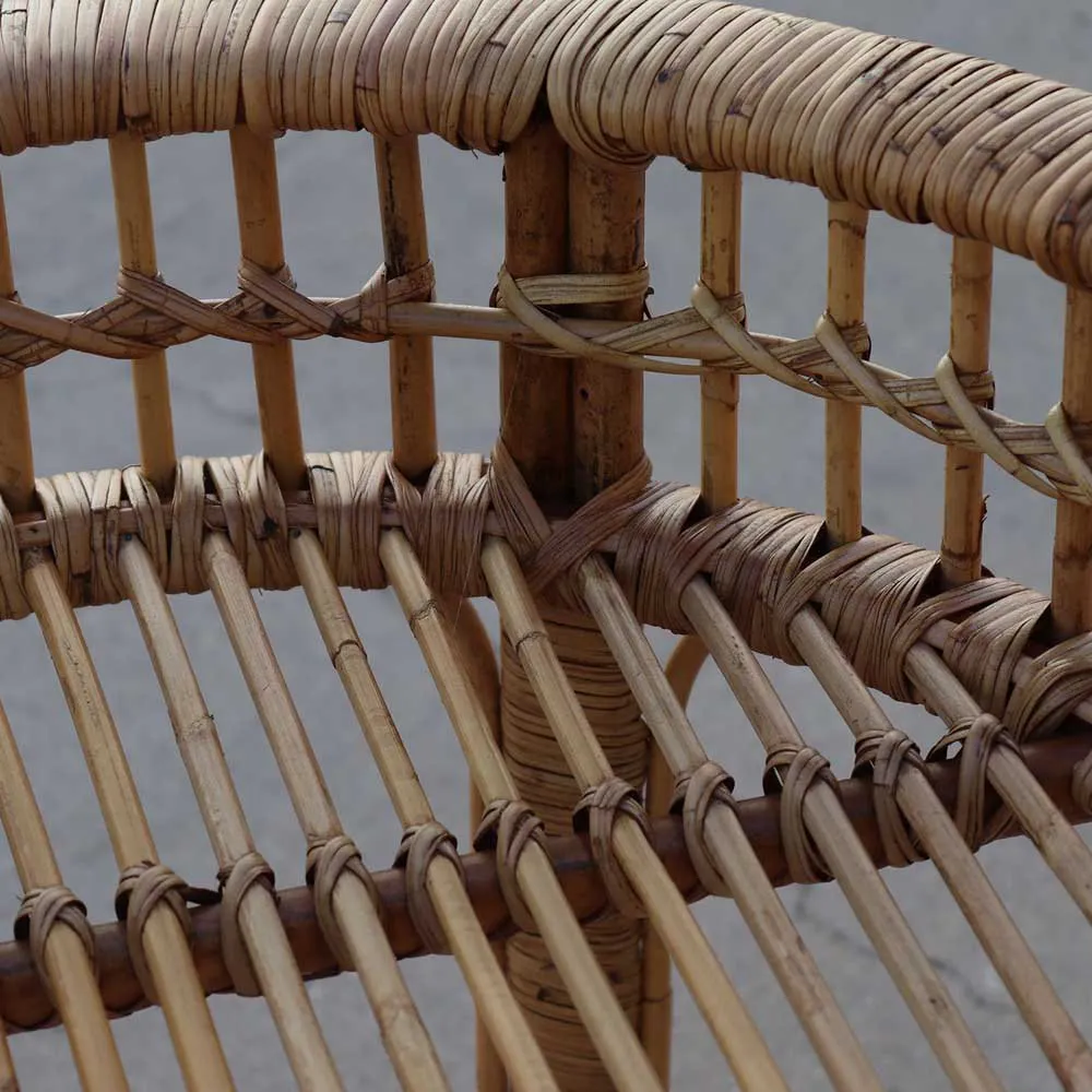 Chillvert Parma Runder Tisch Aus Rattan 57 Cm, Wooden, One Size Chillvert Parma Runder Tisch Aus Rattan 57 Cm, Wooden, One Size