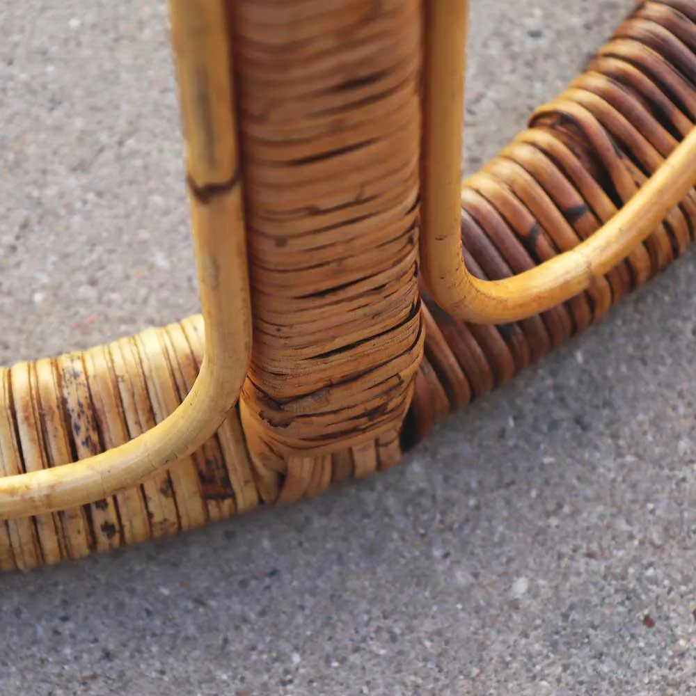 Chillvert Parma Runder Tisch Aus Rattan 57 Cm, Wooden, One Size Chillvert Parma Runder Tisch Aus Rattan 57 Cm, Wooden, One Size