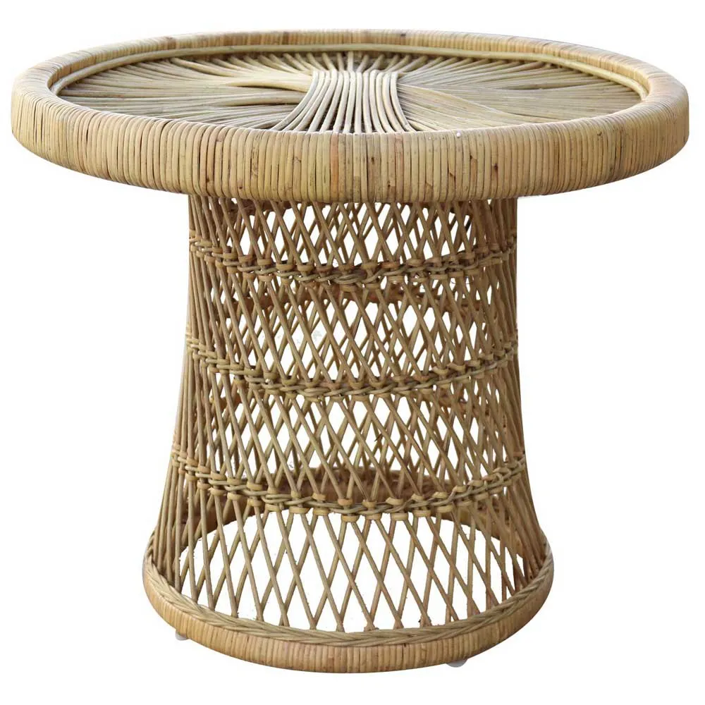 Chillvert Parma Runder Tisch Aus Rattan 60 Cm unisex, Wooden, One Size
