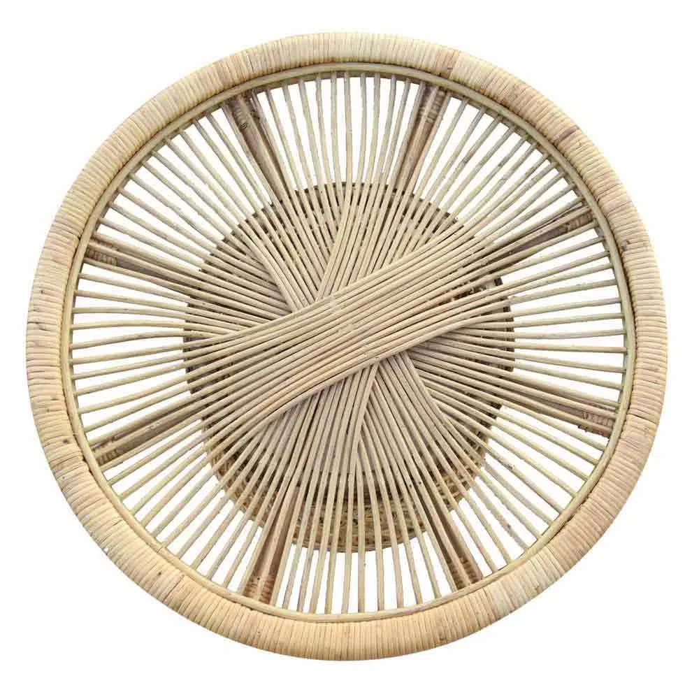 Chillvert Parma Runder Tisch Aus Rattan 60 Cm, Wooden, One Size Chillvert Parma Runder Tisch Aus Rattan 60 Cm, Wooden, One Size