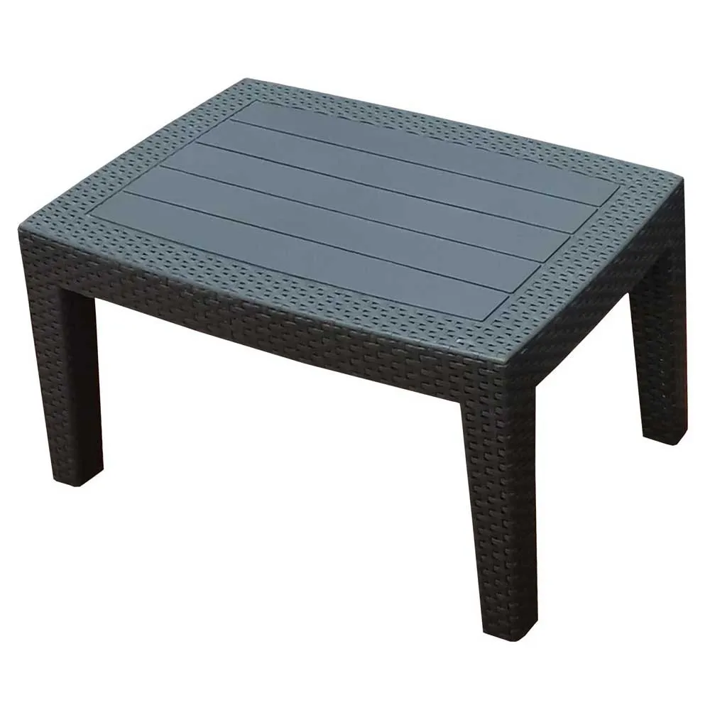 Chillvert Siena Harz-gartenmöbel-set Mit Rattan-effekt, Anthracite / grey, One Size Chillvert Siena Harz-gartenmöbel-set Mit Rattan-effekt, Anthracite / grey, One Size