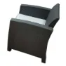 Chillvert Siena Harz-gartenmöbel-set Mit Rattan-effekt, Anthracite / grey, One Size