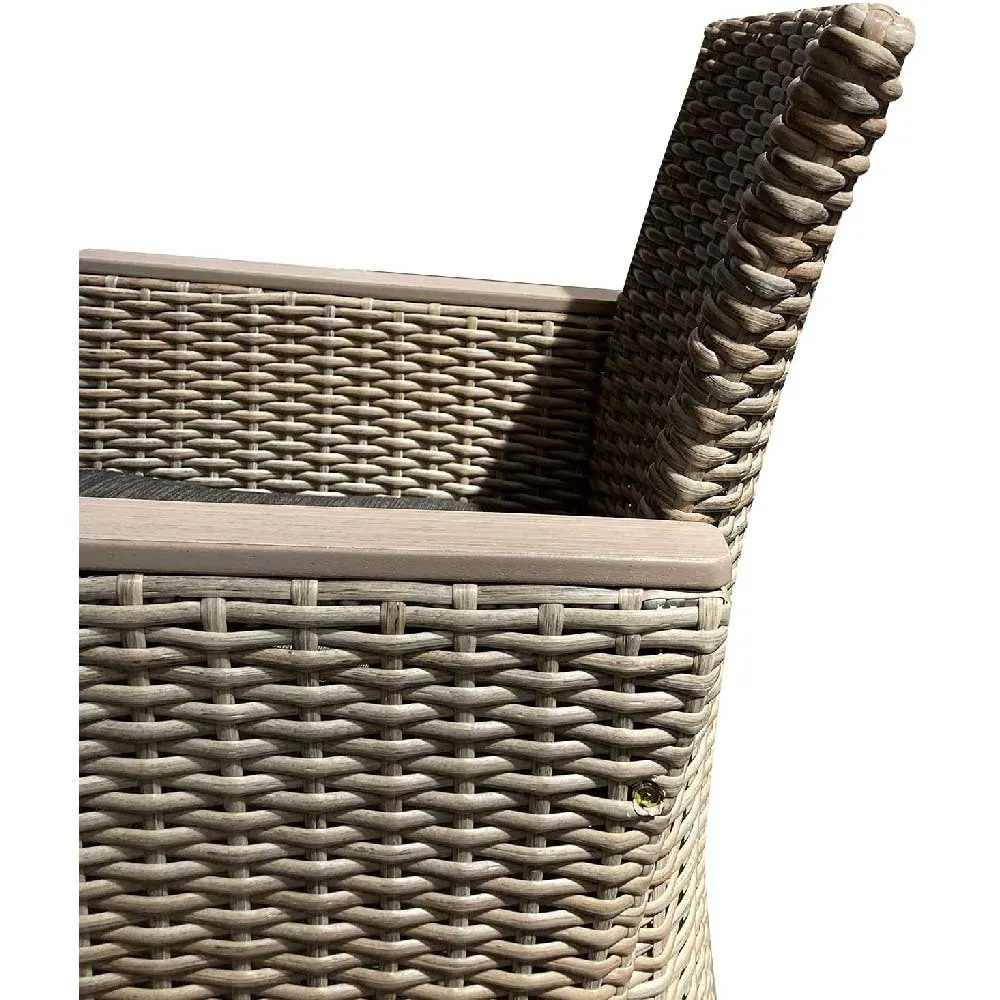 Chillvert Stahl Turin Und Synthetischer Rattan Sessel 65x68.5x93.5 Cm, Beige / anthracite, One Size Chillvert Stahl Turin Und Synthetischer Rattan Sessel 65x68.5x93.5 Cm, Beige / anthracite, One Size