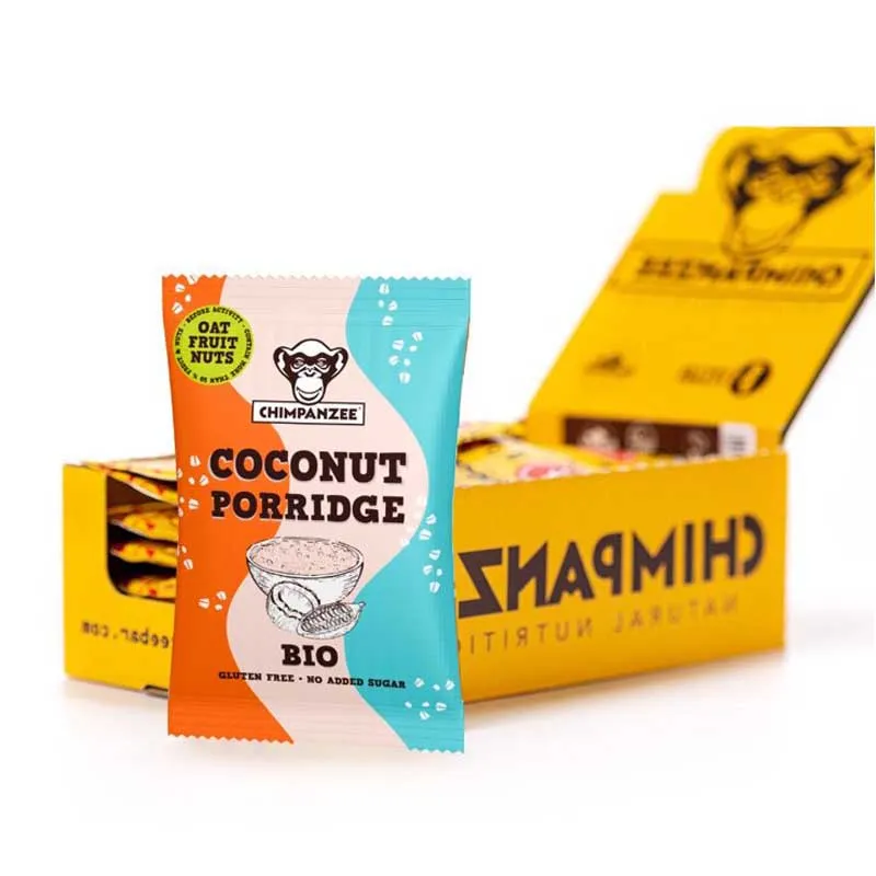 Chimpanzee 65g Coconut&caco Haferflockenbox 15 Einheiten, Multicolor, One Size Chimpanzee 65g Coconut&caco Haferflockenbox 15 Einheiten, Multicolor, One Size