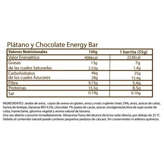 Chimpanzee Energie-riegel-box Schokolade Und Banane 55g 20 Einheiten, Brown, One Size Chimpanzee Energie-riegel-box Schokolade Und Banane 55g 20 Einheiten, Brown, One Size
