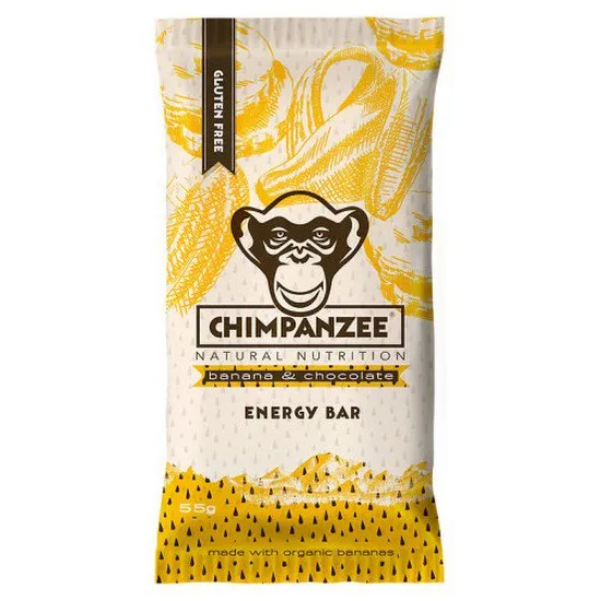 Chimpanzee Energie-riegel-box Schokolade Und Banane 55g 20 Einheiten, Brown, One Size Chimpanzee Energie-riegel-box Schokolade Und Banane 55g 20 Einheiten, Brown, One Size