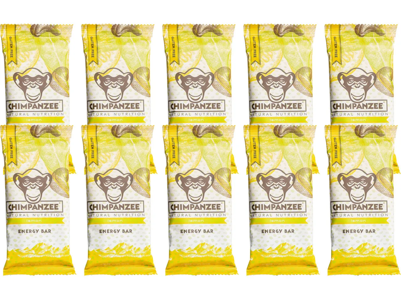 Chimpanzee Energy Bar Riegel - 10 Stück, 550g Chimpanzee Energy Bar Riegel - 10 Stück, 550g