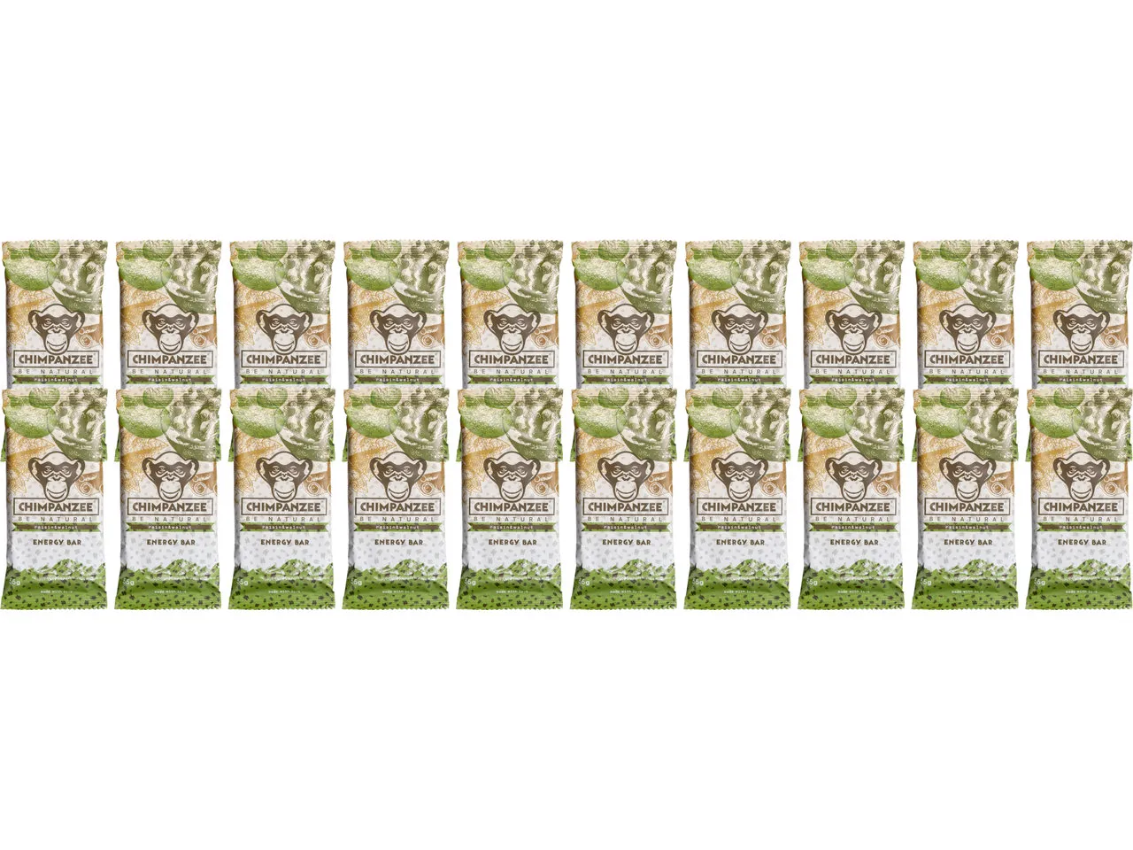 Chimpanzee Energy Bar Riegel - 20 Stück, 1100g Chimpanzee Energy Bar Riegel - 20 Stück, 1100g