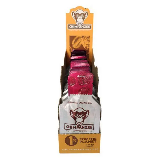 Chimpanzee Forest Schachtel Mit Energiegelen Früchte 35g 25 Einheiten, Brown, One Size Chimpanzee Forest Schachtel Mit Energiegelen Früchte 35g 25 Einheiten, Brown, One Size