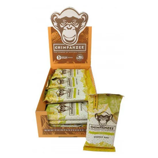 Chimpanzee Lemond Energy Riegel Box 55g 20 Einheiten, Brown, One Size Chimpanzee Lemond Energy Riegel Box 55g 20 Einheiten, Brown, One Size