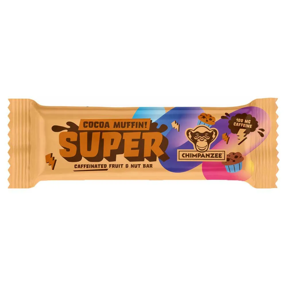 Chimpanzee Super Energie-riegel-box Schokoladenmuffin 55g 20 Einheiten, Multicolor, One Size Chimpanzee Super Energie-riegel-box Schokoladenmuffin 55g 20 Einheiten, Multicolor, One Size