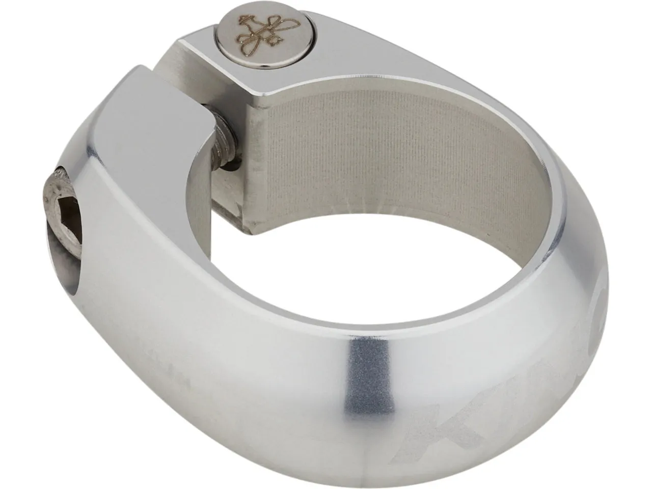 Chris King King Collar Sattelklemme, Grau Chris King King Collar Sattelklemme, Grau