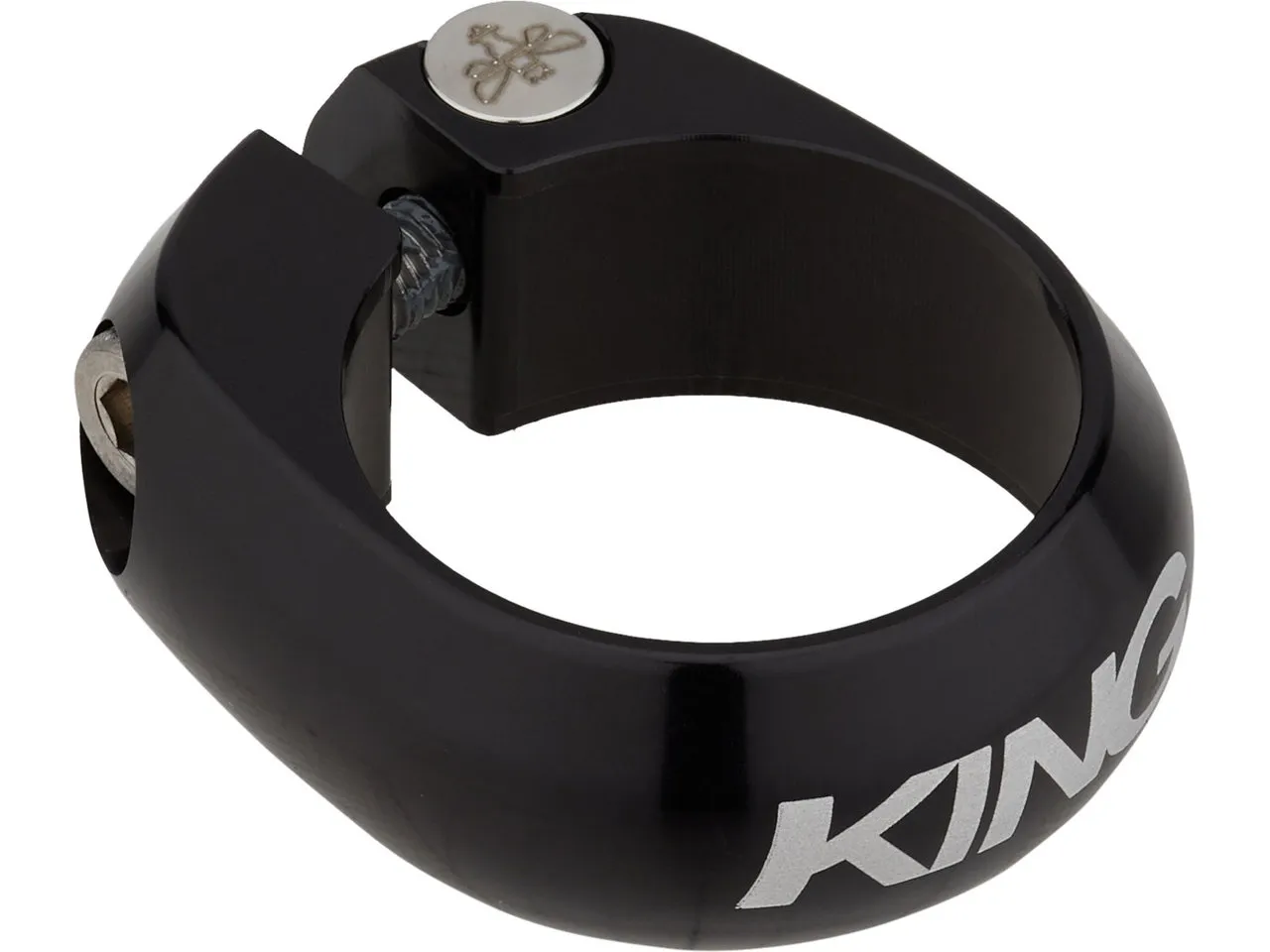 Chris King King Collar Sattelklemme, Rot Chris King King Collar Sattelklemme, Rot