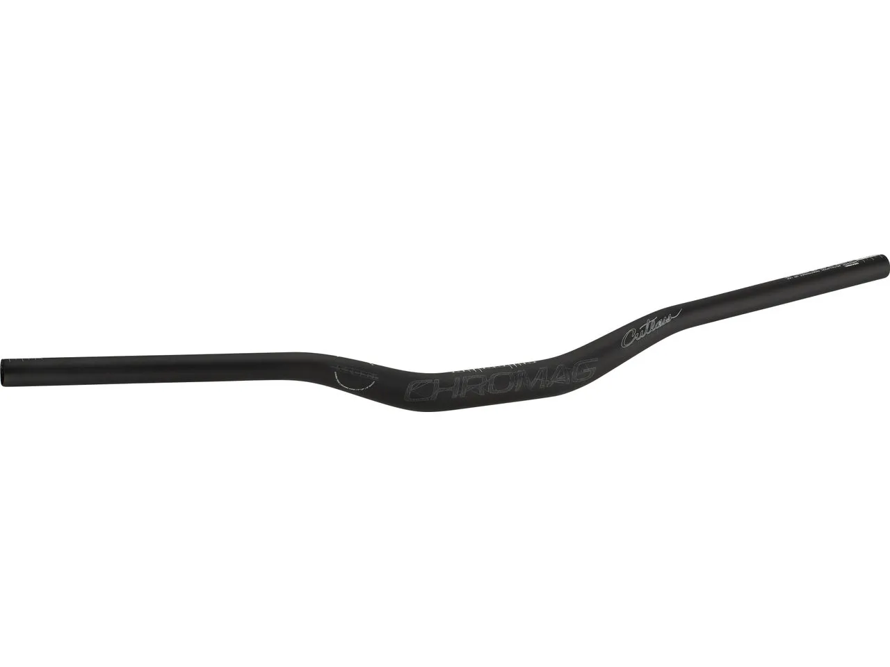 Chromag Fubar Cutlass 31.8 35 mm Carbon Riser Lenker, Black-grey, 800mm 9° Chromag Fubar Cutlass 31.8 35 mm Carbon Riser Lenker, Black-grey, 800mm 9°