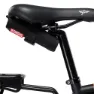 Chrome Doubletrack Roll Satteltasche, Black, One Size