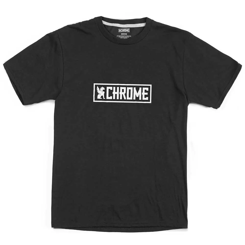 Chrome Horizontal Border Kurzarm-t-shirt Chrome Horizontal Border Kurzarm-t-shirt