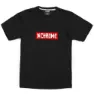 Chrome Horizontal Red Logo Kurzarm-t-shirt