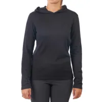 Chrome Merino Hoodie Langarm-t-shirt Chrome Merino Hoodie Langarm-t-shirt