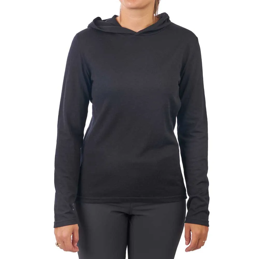 Chrome Merino Hoodie Langarm-t-shirt Chrome Merino Hoodie Langarm-t-shirt