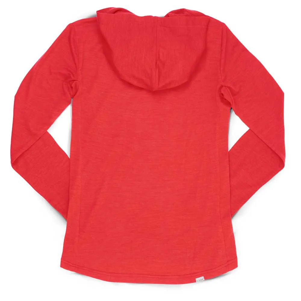 Chrome Merino Hoodie Langarm-t-shirt