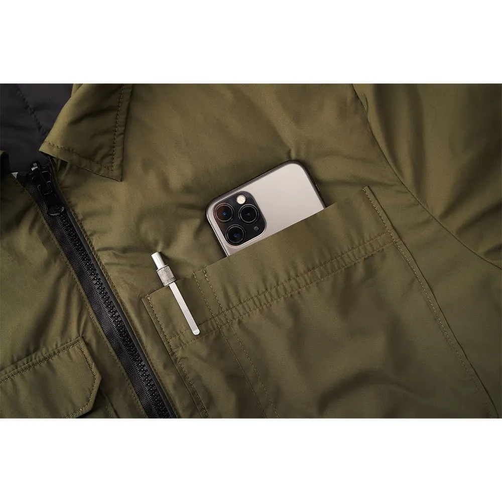 Chrome Two Way Insulated Jacke Chrome Two Way Insulated Jacke