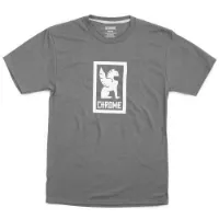 Chrome Vertical Border Logo Kurzarm-t-shirt Chrome Vertical Border Logo Kurzarm-t-shirt