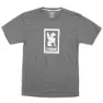Chrome Vertical Border Logo Kurzarm-t-shirt