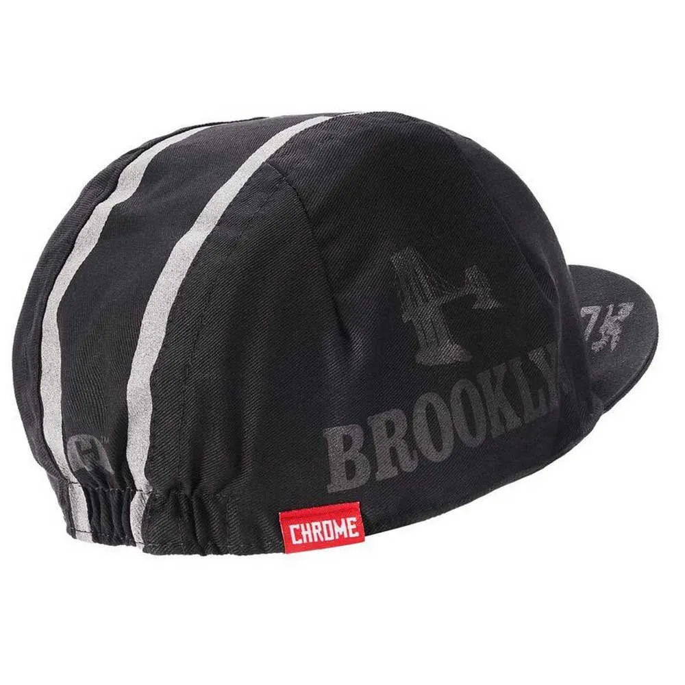 Chrome X Brooklyn Kappe, Black Chrome X Brooklyn Kappe, Black
