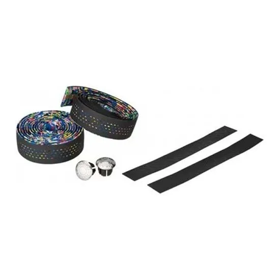 Cinelli 3d Caleido Lenkerband, Black / caleido strip, One Size Cinelli 3d Caleido Lenkerband, Black / caleido strip, One Size