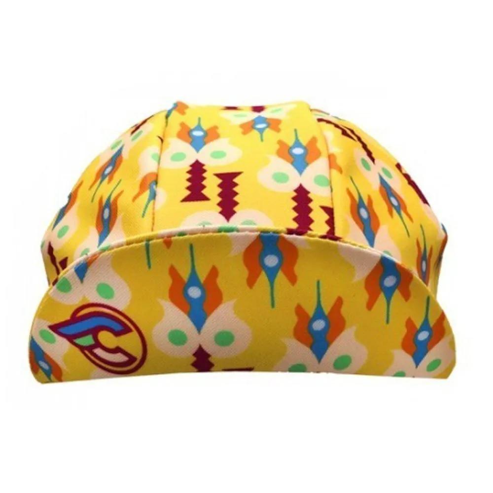 Cinelli Baby Alien Kappe, Yellow / pink