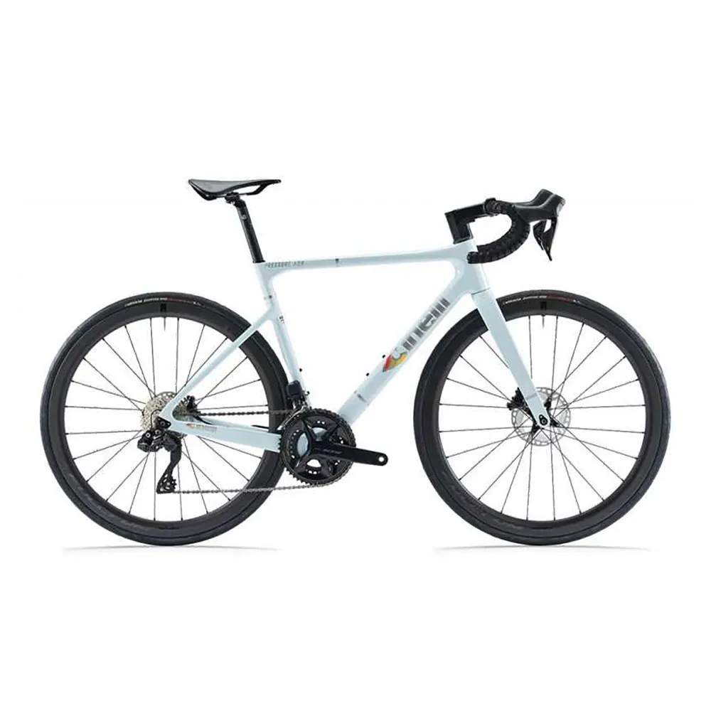 Cinelli Bike Pressure Adr Ultegra Di2 Rennrad, Sunfaded laser blue, 51 Cinelli Bike Pressure Adr Ultegra Di2 Rennrad, Sunfaded laser blue, 51