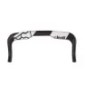 Cinelli Bullhorn Lenker, Black / white, 31.8mm, 400mm