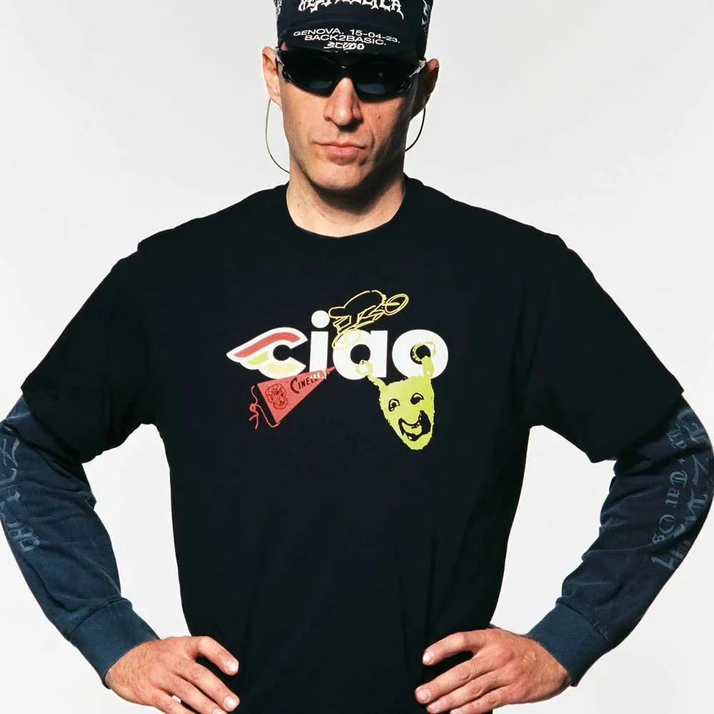 Cinelli Ciao Icons Kurzarm-t-shirt Cinelli Ciao Icons Kurzarm-t-shirt