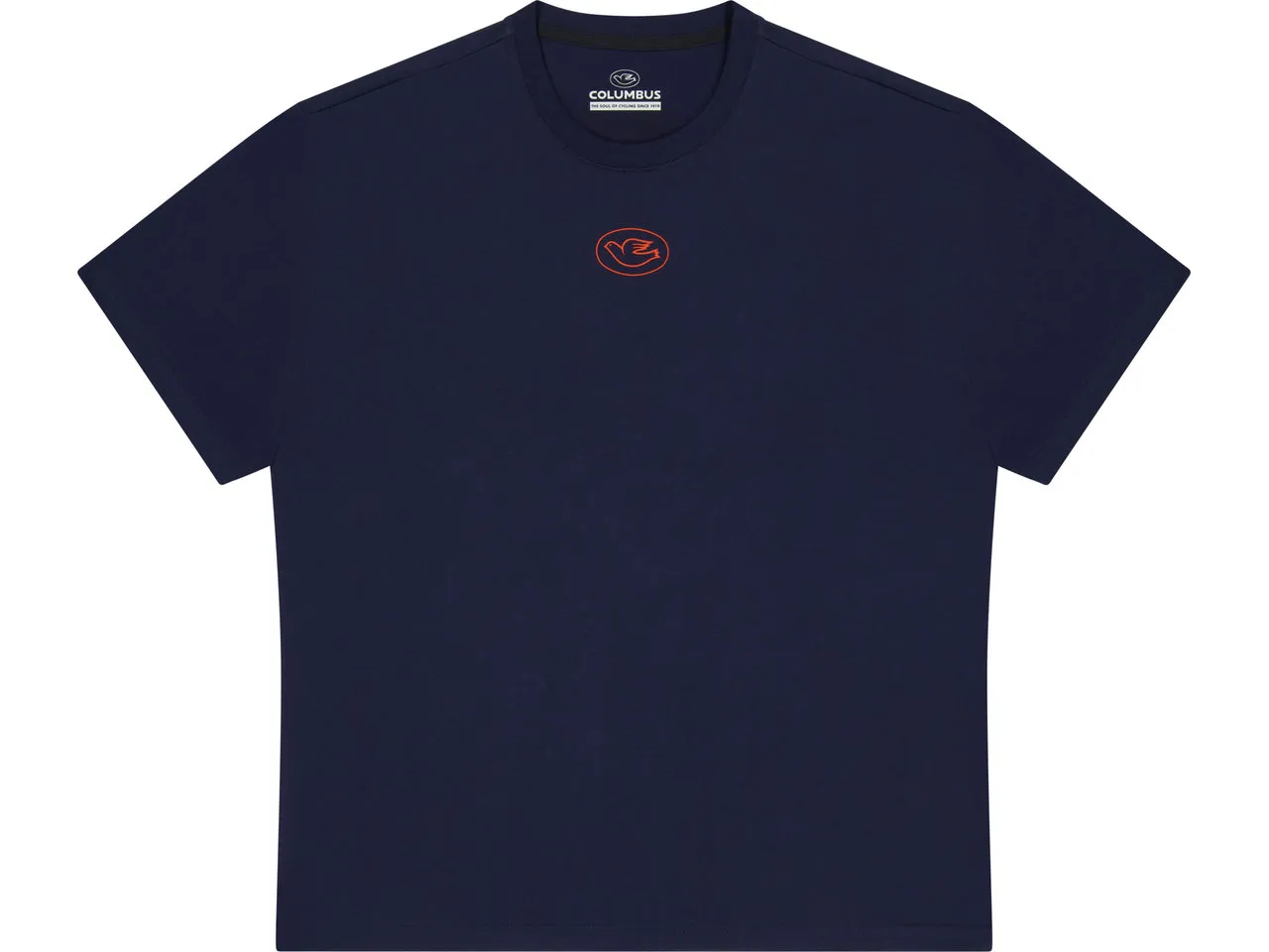 Cinelli Columbus Fork Sticker T-Shirt, Blue, S
