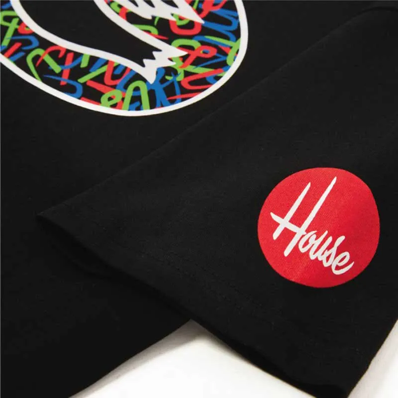Cinelli Columbus Tubography Kurzarm-t-shirt, Black, S Cinelli Columbus Tubography Kurzarm-t-shirt, Black, S