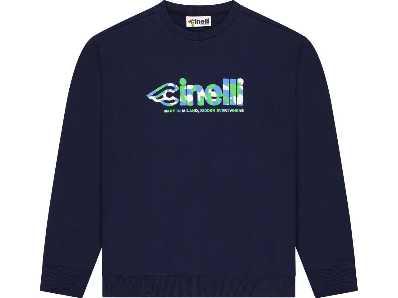 Cinelli Global Cycling Crewneck Pullover Cinelli Global Cycling Crewneck Pullover