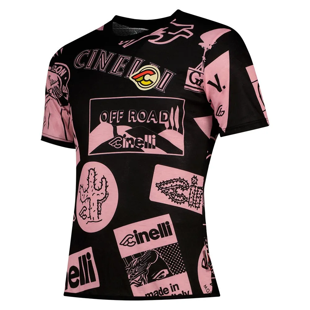 Cinelli Gravel Tech Kurzarm-t-shirt Cinelli Gravel Tech Kurzarm-t-shirt