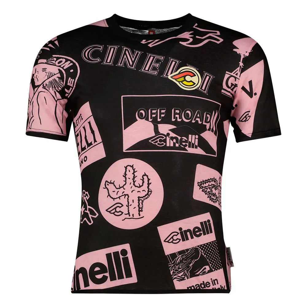 Cinelli Gravel Tech Kurzarm-t-shirt Cinelli Gravel Tech Kurzarm-t-shirt