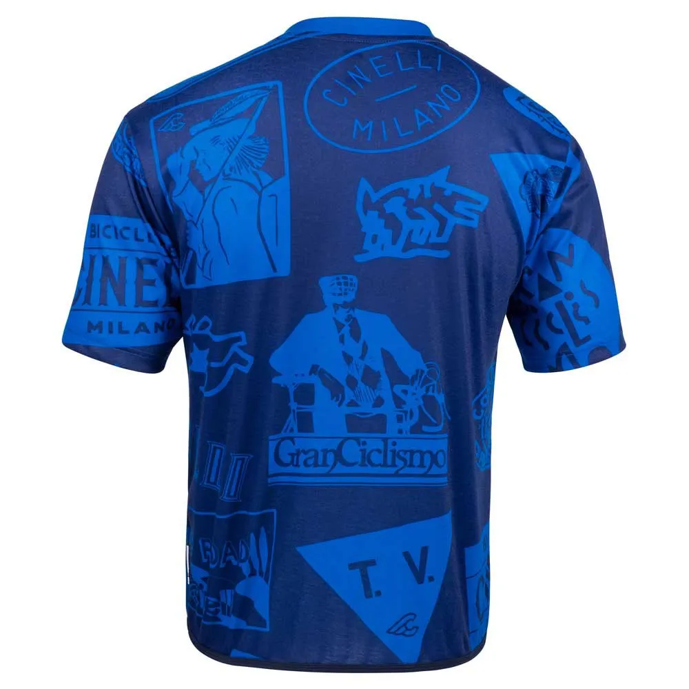 Cinelli Gravel Tech Kurzarm-t-shirt Cinelli Gravel Tech Kurzarm-t-shirt