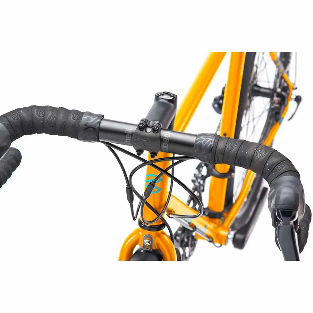Cinelli Hobootleg Easy Travel Shimano Sora 2023 Gravelbike, Yellow line Cinelli Hobootleg Easy Travel Shimano Sora 2023 Gravelbike, Yellow line