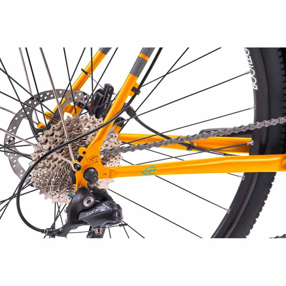 Cinelli Hobootleg Easy Travel Shimano Sora 2023 Gravelbike, Yellow line Cinelli Hobootleg Easy Travel Shimano Sora 2023 Gravelbike, Yellow line