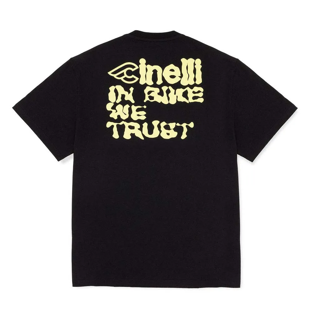Cinelli In Bike We Trust Kurzarm-t-shirt Cinelli In Bike We Trust Kurzarm-t-shirt