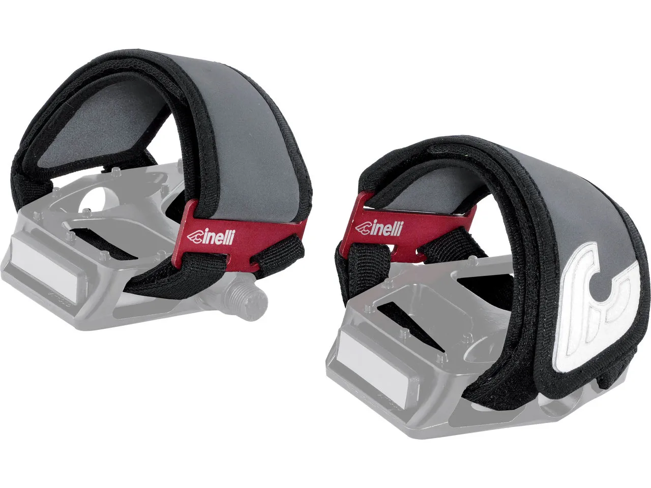 Cinelli Kinks Pedalriemen, Schwarz, one_size Cinelli Kinks Pedalriemen, Schwarz, one_size