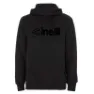 Cinelli Milano Flocked Kapuzenpullover, Black, S