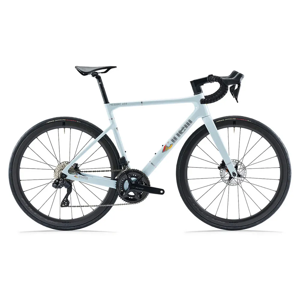 Cinelli Pressure Adr 105 Di2 Rennrad, Sunfaded laser blue Cinelli Pressure Adr 105 Di2 Rennrad, Sunfaded laser blue